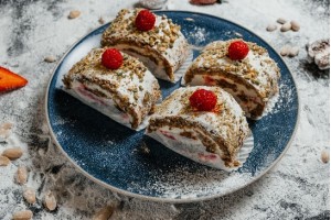 Фисташковый рулет 